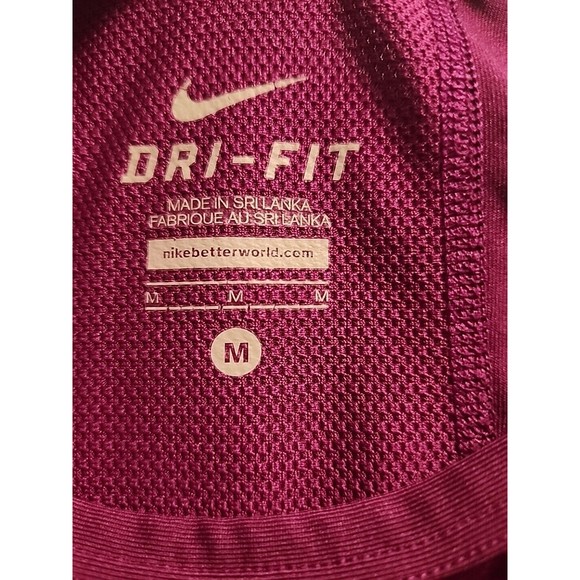 Nike Dri-Fit Purple‎ Shirt Stretchy Tennis Athletic  Top Women's Size Medium - Picture 3 of 3